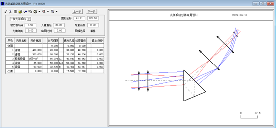 OCAD应用：反射棱镜的初始结构设计的图4